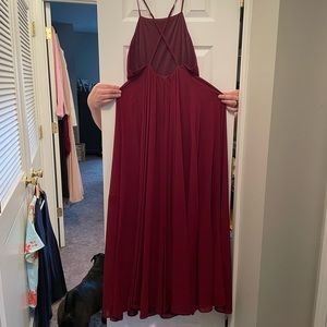 Lulus Maroon Dress